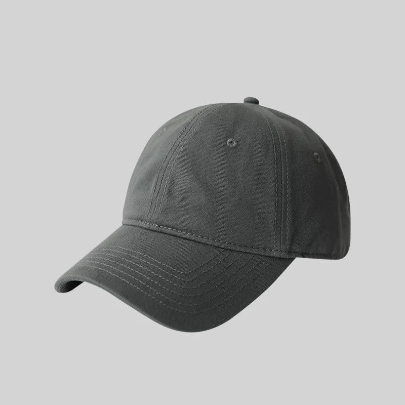 Custom Logo Large Size Baseball Caps for Mencotton Solid Colours Adjustable Snapback Cap Unisex Summer Sports Cap Gorras Dad Hat