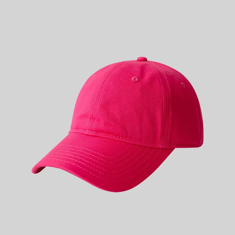 Custom Logo Large Size Baseball Caps for Mencotton Solid Colours Adjustable Snapback Cap Unisex Summer Sports Cap Gorras Dad Hat