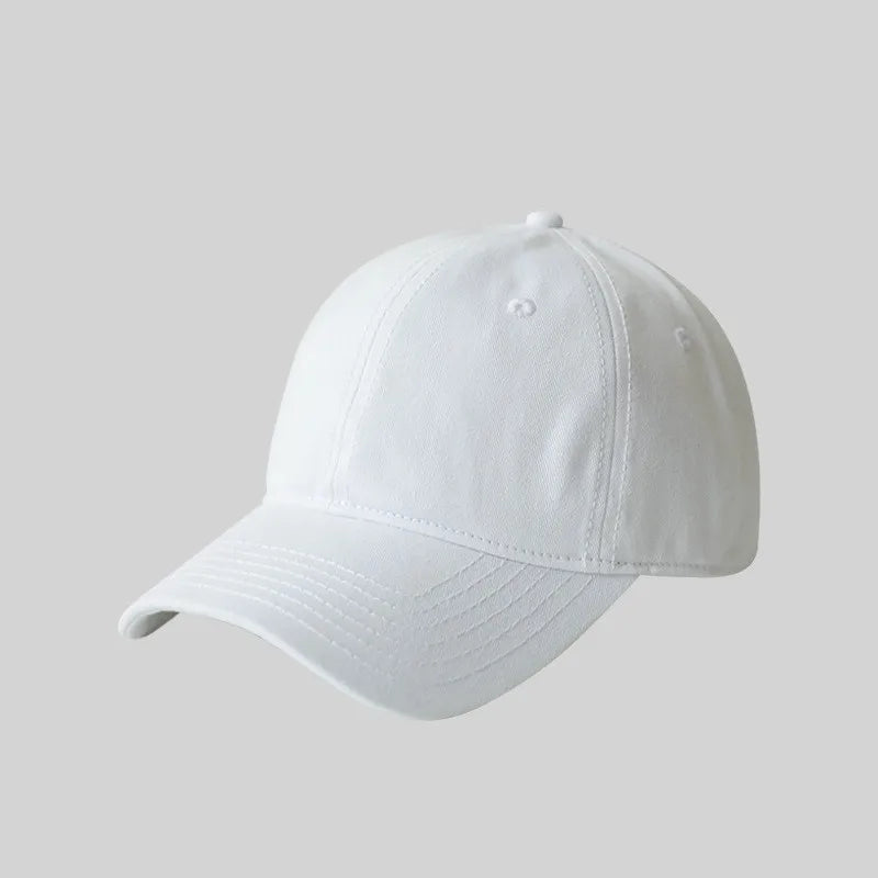 Custom Logo Large Size Baseball Caps for Mencotton Solid Colours Adjustable Snapback Cap Unisex Summer Sports Cap Gorras Dad Hat