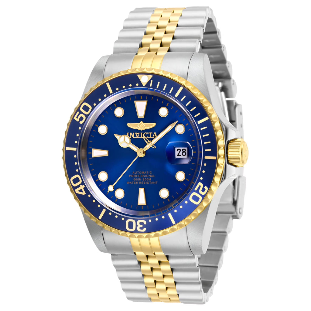 Men'S 30093 Pro Diver Automatic 3 Hand Blue Dial Watch