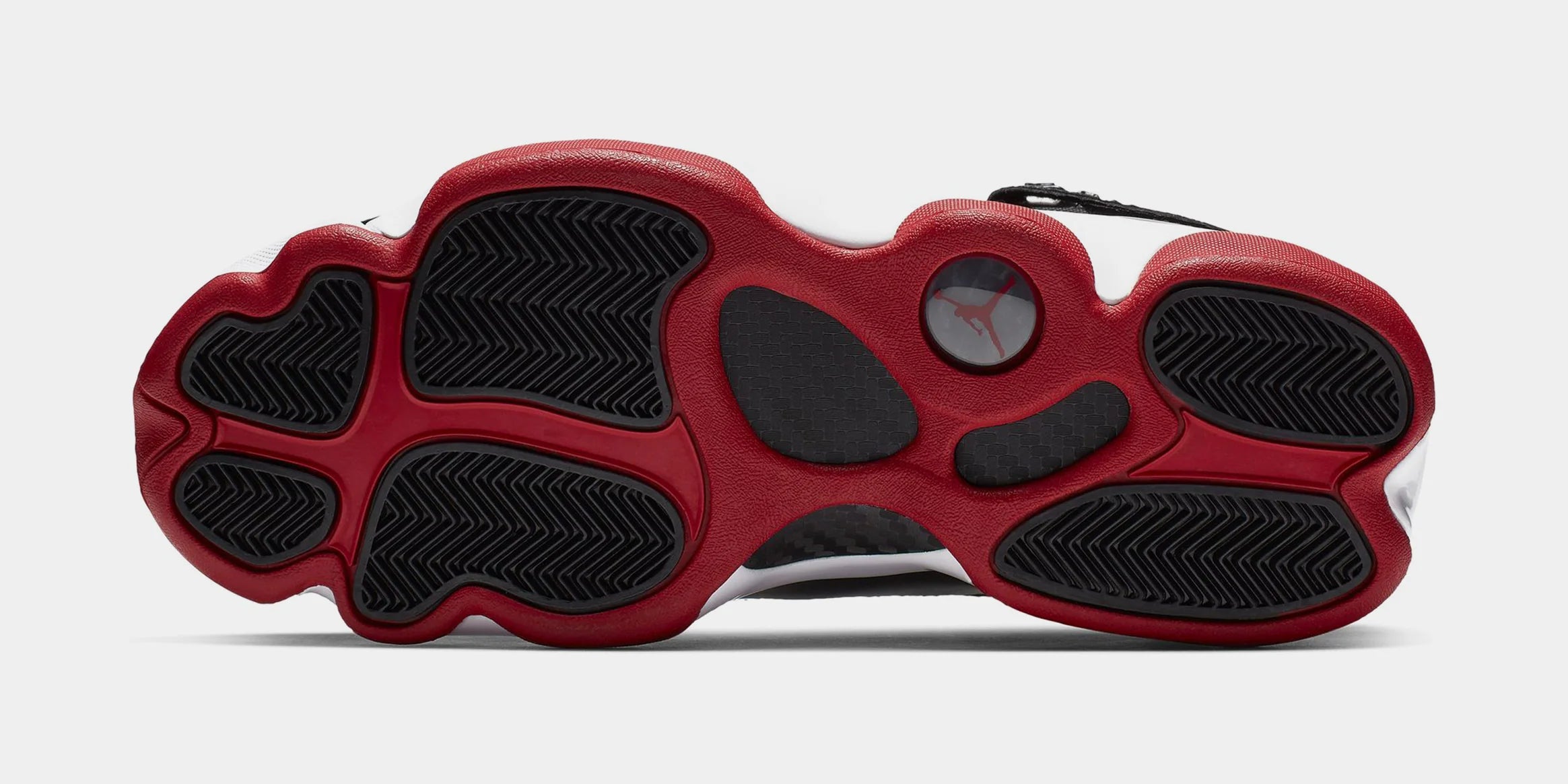 6 Rings Bred Mens Basketball Shoes (Black/Varsity Red/White)