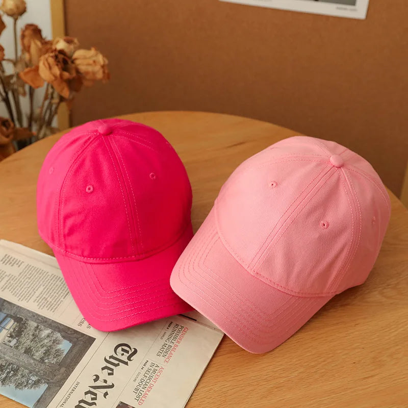 Custom Logo Large Size Baseball Caps for Mencotton Solid Colours Adjustable Snapback Cap Unisex Summer Sports Cap Gorras Dad Hat