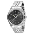 Invicta Men's Specialty Quartz Watch - Charcoal Dial with Silver Tone Bracelet, Model 29372