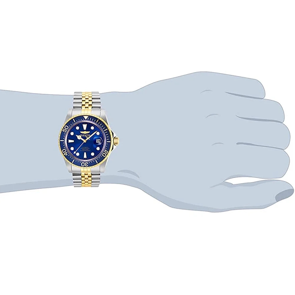 Men'S 30093 Pro Diver Automatic 3 Hand Blue Dial Watch