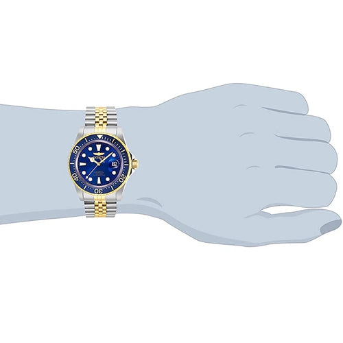 Men'S 30093 Pro Diver Automatic 3 Hand Blue Dial Watch