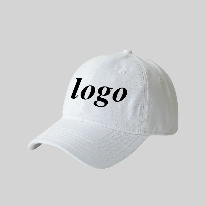 Custom Logo Large Size Baseball Caps for Mencotton Solid Colours Adjustable Snapback Cap Unisex Summer Sports Cap Gorras Dad Hat