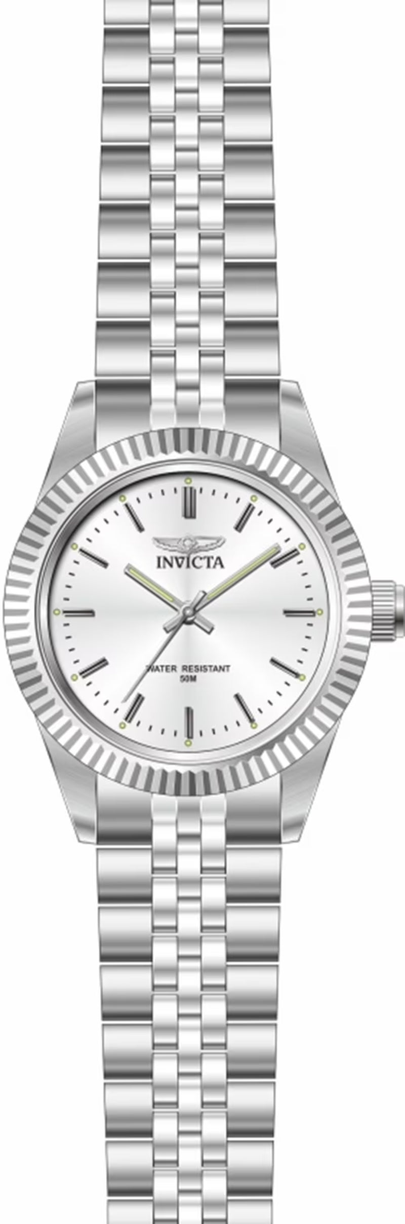 Women'S Specialty Silver Tone Dial Stainless Steel Watch 29396