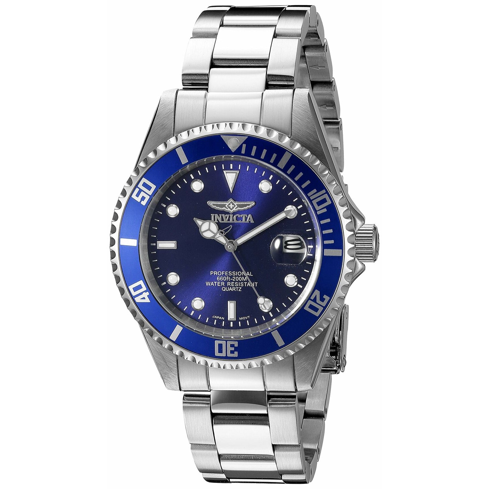 9204OB Pro Diver Men Quartz Watch - Blue