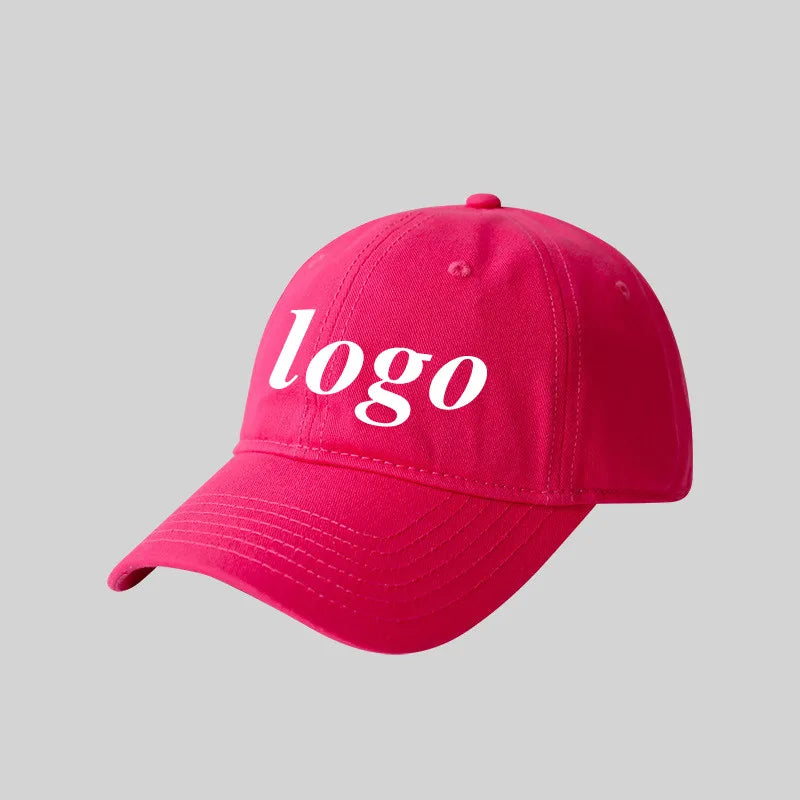 Custom Logo Large Size Baseball Caps for Mencotton Solid Colours Adjustable Snapback Cap Unisex Summer Sports Cap Gorras Dad Hat
