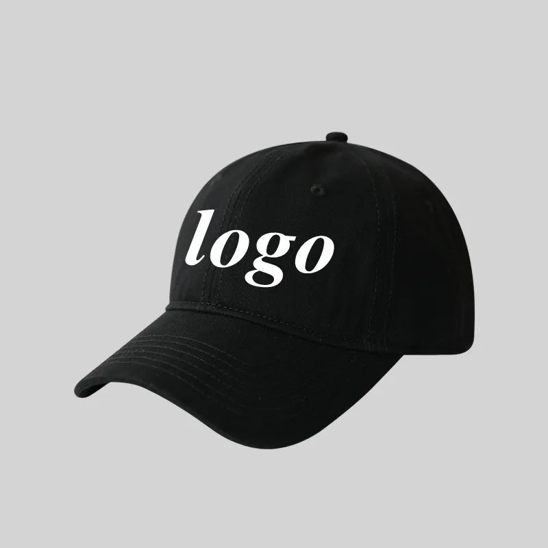Custom Logo Large Size Baseball Caps for Mencotton Solid Colours Adjustable Snapback Cap Unisex Summer Sports Cap Gorras Dad Hat