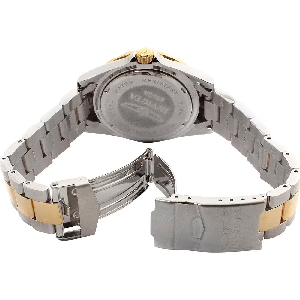 Pro Diver Quartz Blue Dial Two-Tone Men'S Watch 8935