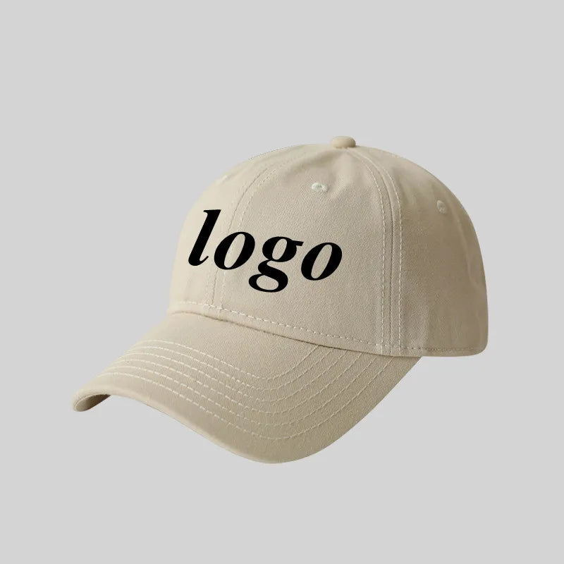 Custom Logo Large Size Baseball Caps for Mencotton Solid Colours Adjustable Snapback Cap Unisex Summer Sports Cap Gorras Dad Hat