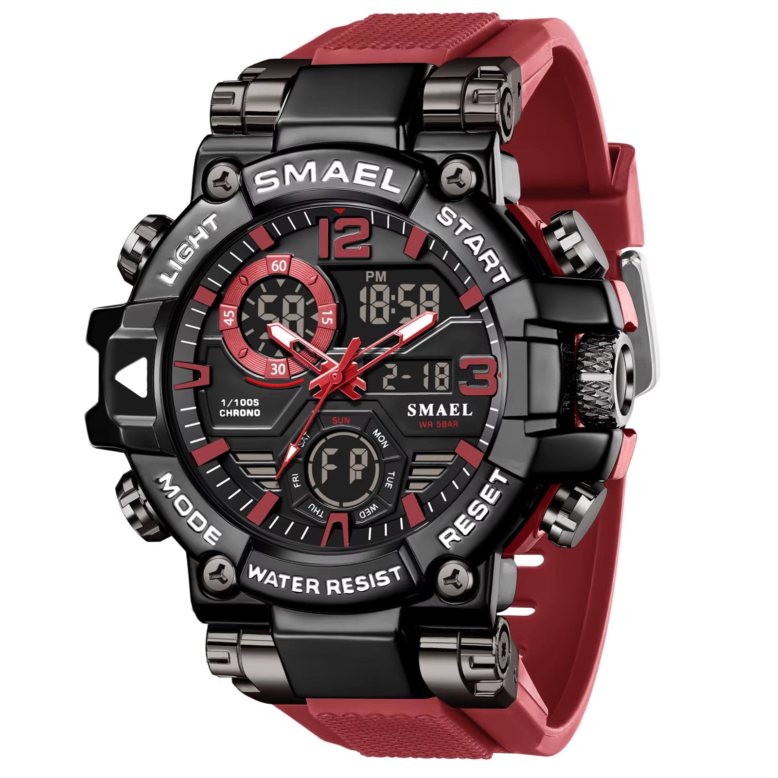 2025  Sports Watches Men LED Watches New 50M Waterproof Digital Watches 8110 Shockproof Sports Watches for Men Electrionic