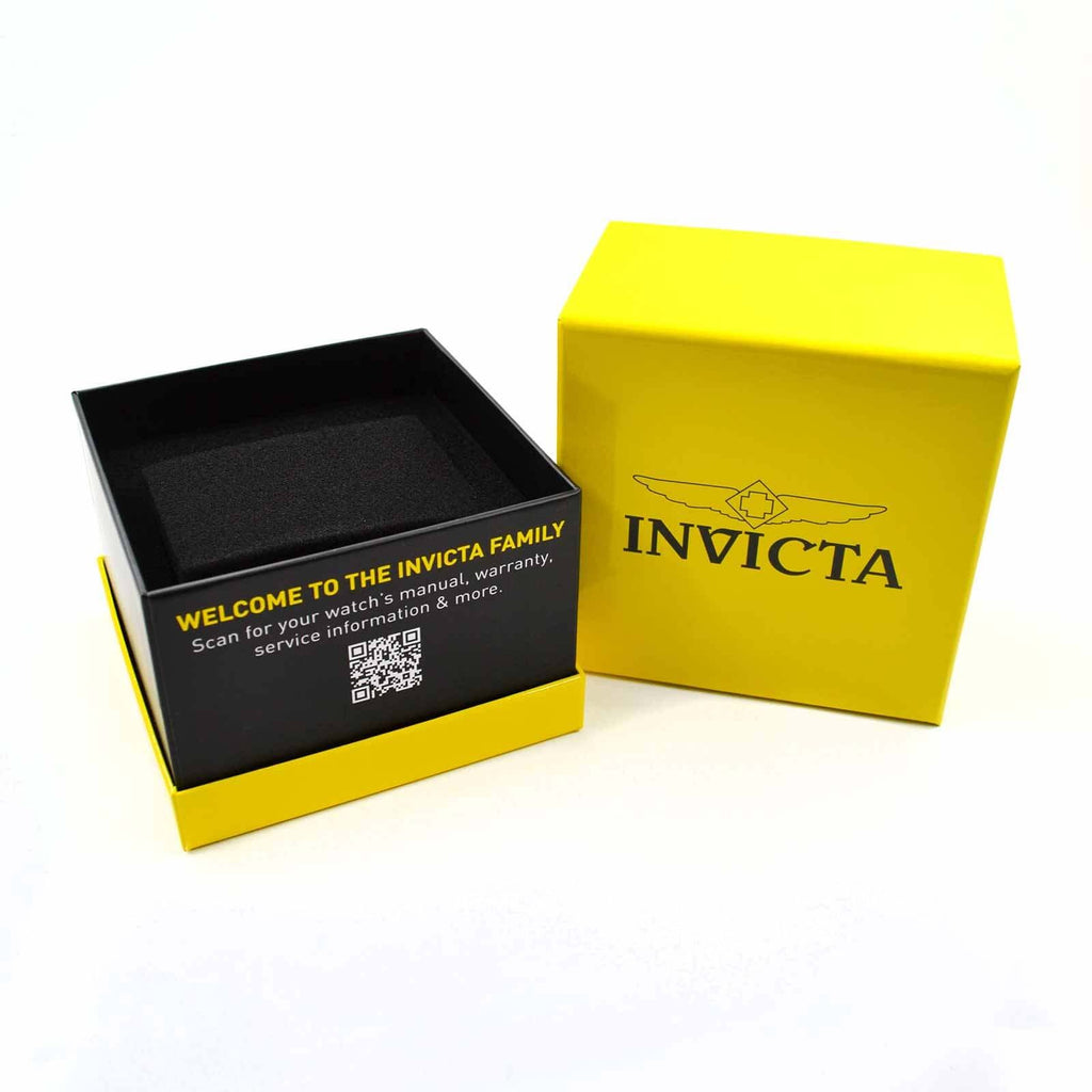 Invicta Men's Specialty Quartz Watch - Charcoal Dial with Silver Tone Bracelet, Model 29372
