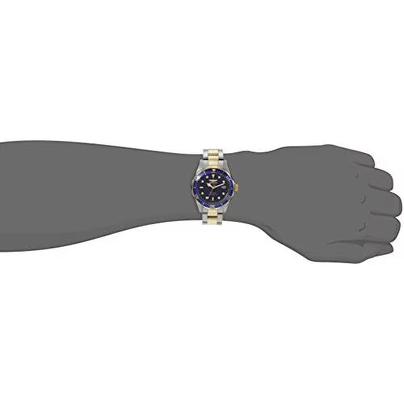 Pro Diver Quartz Blue Dial Two-Tone Men'S Watch 8935