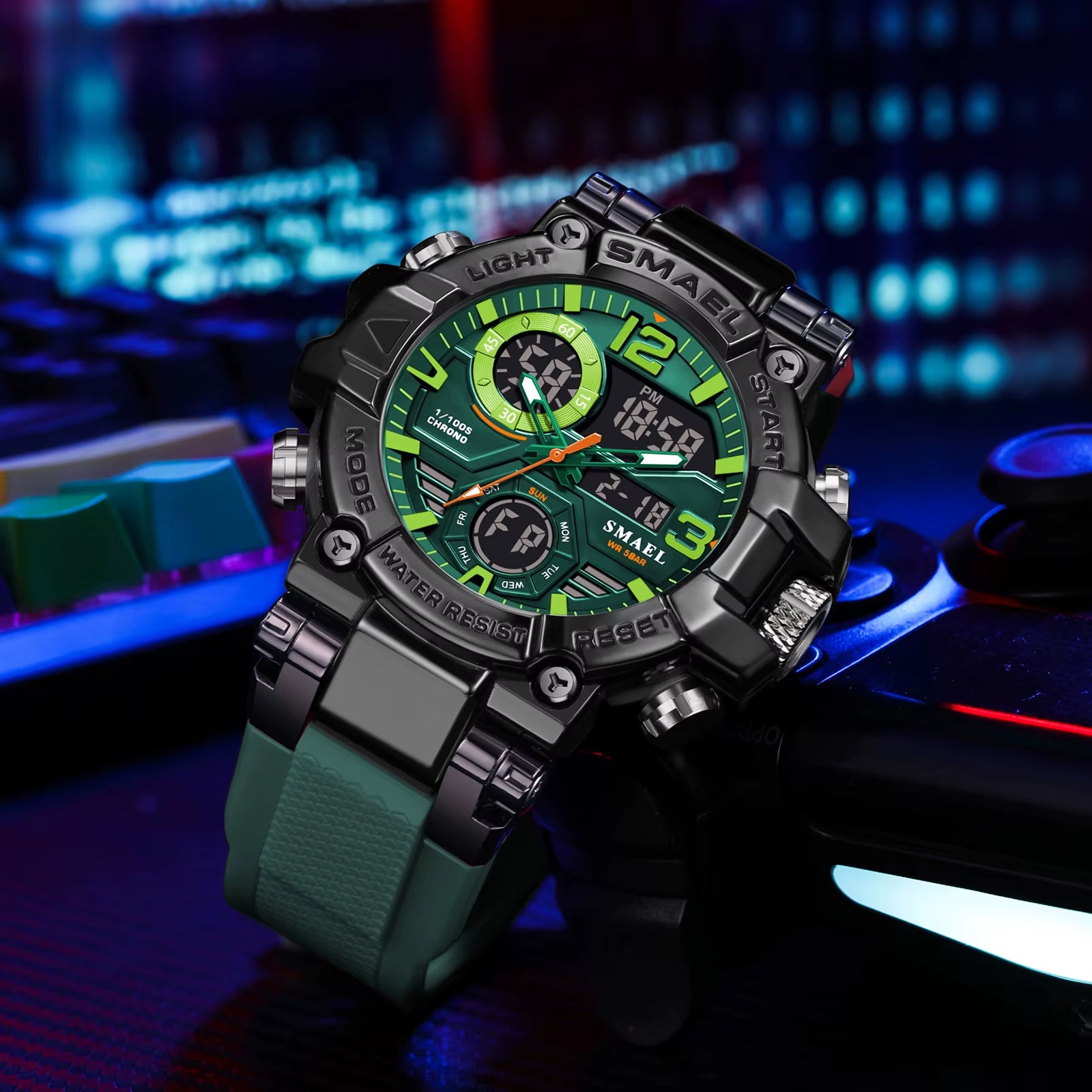 2025  Sports Watches Men LED Watches New 50M Waterproof Digital Watches 8110 Shockproof Sports Watches for Men Electrionic