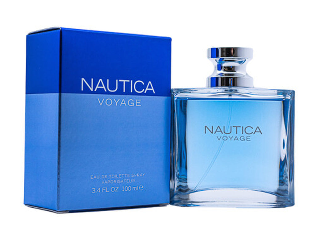 Experience the Essence of Adventure with Nautica Voyage 3.4 Oz EDT Cologne for Men - Brand New in Box