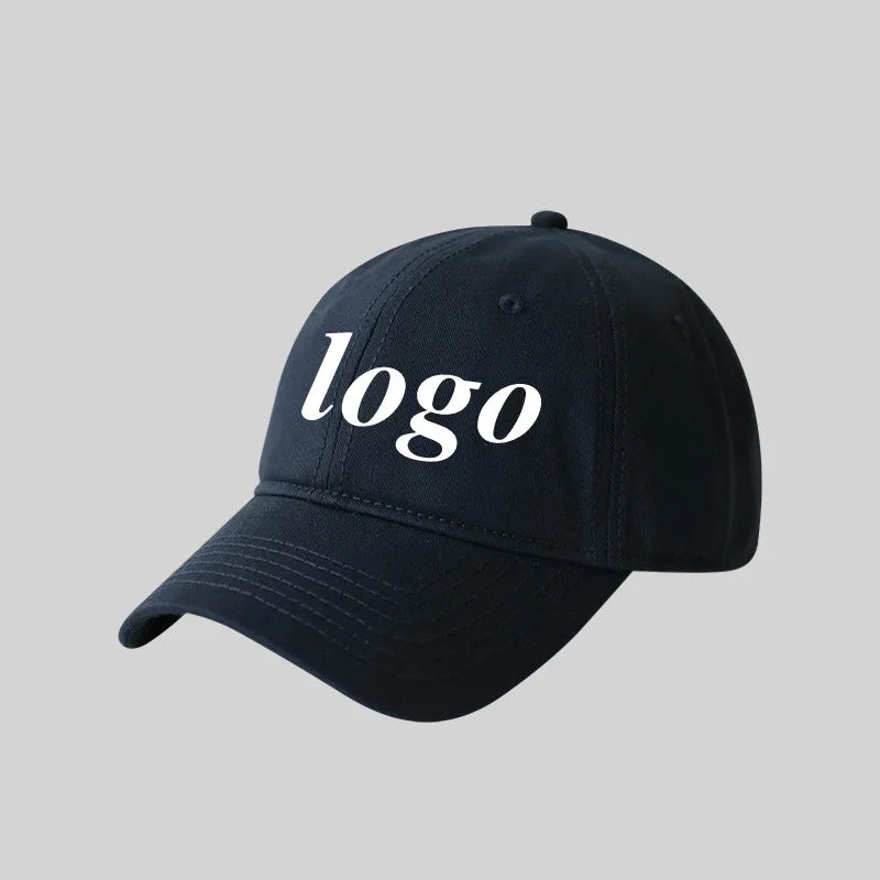 Custom Logo Large Size Baseball Caps for Mencotton Solid Colours Adjustable Snapback Cap Unisex Summer Sports Cap Gorras Dad Hat