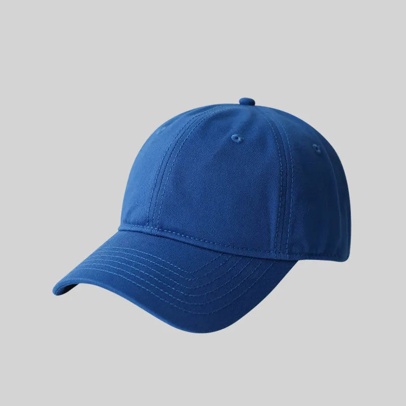 Custom Logo Large Size Baseball Caps for Mencotton Solid Colours Adjustable Snapback Cap Unisex Summer Sports Cap Gorras Dad Hat