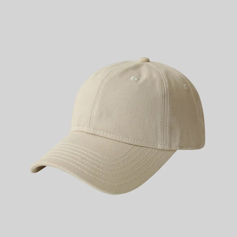 Custom Logo Large Size Baseball Caps for Mencotton Solid Colours Adjustable Snapback Cap Unisex Summer Sports Cap Gorras Dad Hat